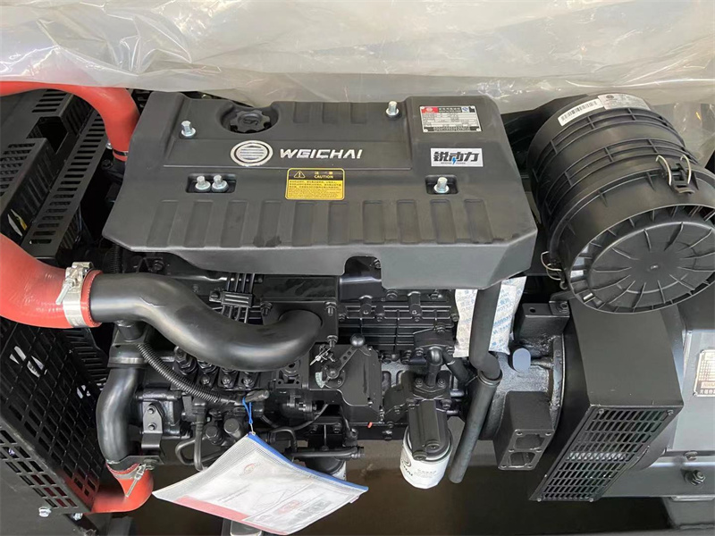 中鐵十七局集團(tuán)100KW濰柴機(jī)組